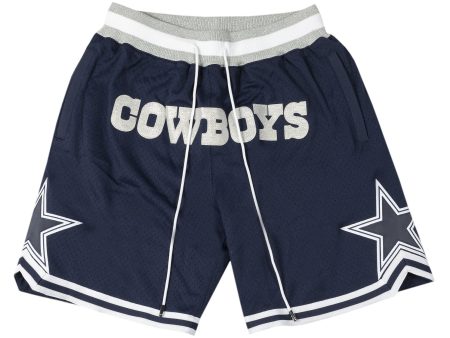 Mitchell & Ness x Just Don Championship Cowboys Shorts Hot on Sale