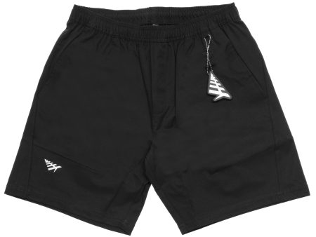 Paper Planes Armada Swim Shorts in Black Hot on Sale