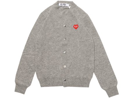 Comme des Garçons Play x Invader Cardigan on Sale