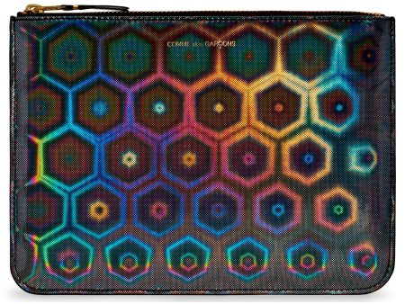 Comme des Garçon Black Rainbow Wallet  SA5100BR  For Sale