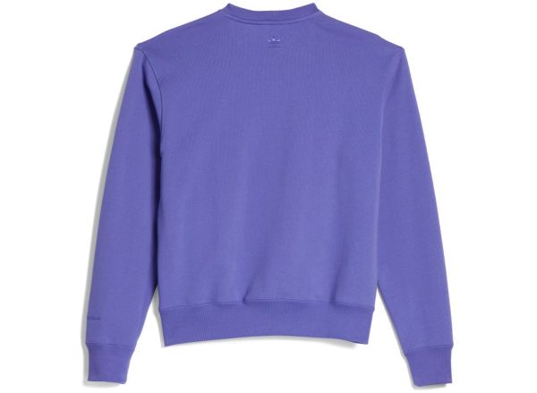 Adidas Pharrell Williams Basics Crewneck in Purple Online Hot Sale