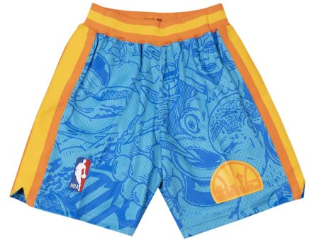 Mitchell & Ness x Hebru Brantley NBA Supersonics Shorts Hot on Sale