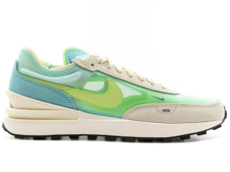 Women s Nike Waffle One  Lime Glow  on Sale