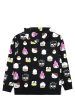 The Hundreds x Sanrio Heads Pullover Hoodie in Black Online