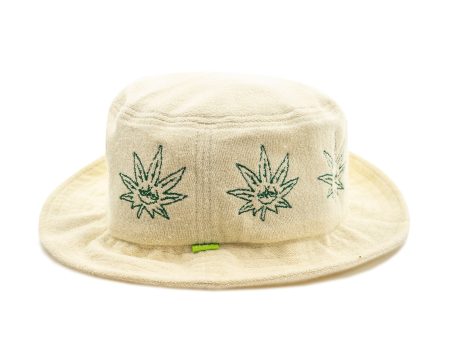 HUF Green Buddy Terry Cloth Bucket Hat For Sale