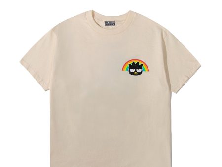 The Hundreds x Sanrio Badtz-Maru T-Shirt in Cream Sale