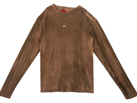 424 Striped Knit Long Sleeve Tee Sale