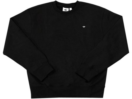 Adidas Originals Premium Crewneck in Black For Sale