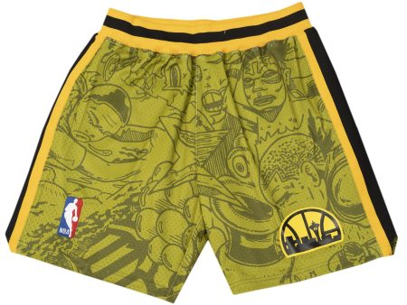 Mitchell & Ness x Hebru Brantley NBA Supersonics Shorts Discount