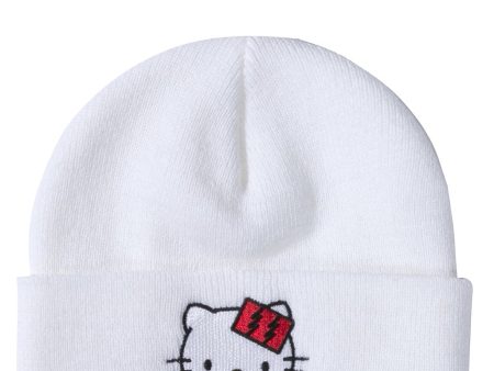 The Hundreds x Sanrio Beanie in White For Cheap