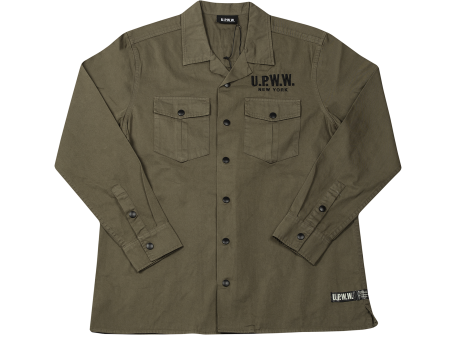 U.P.W.W. Embroidered Work Shirt Online Hot Sale