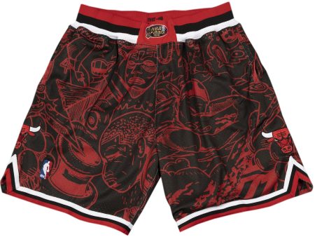 Mitchell & Ness x Hebru Brantley NBA Bulls Shorts For Discount