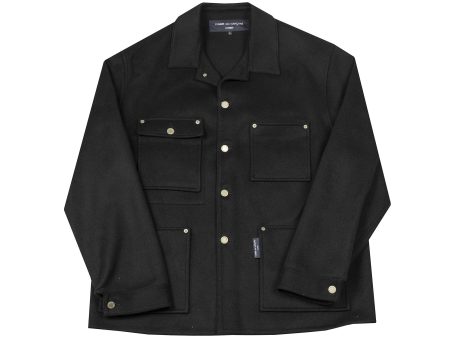 Comme des Garçons HOMME Wool Utility Jacket Cheap