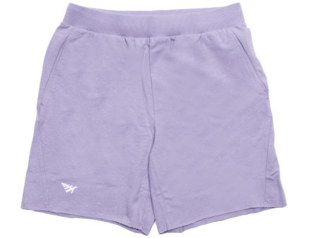 Paper Planes Speckled Shorts in Lilac on Sale