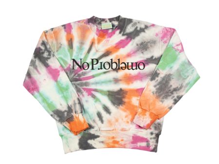 Aries No Problemo Tie Dye Crewneck For Cheap