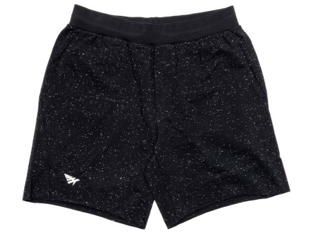 Paper Planes Speckled Shorts in Black Online