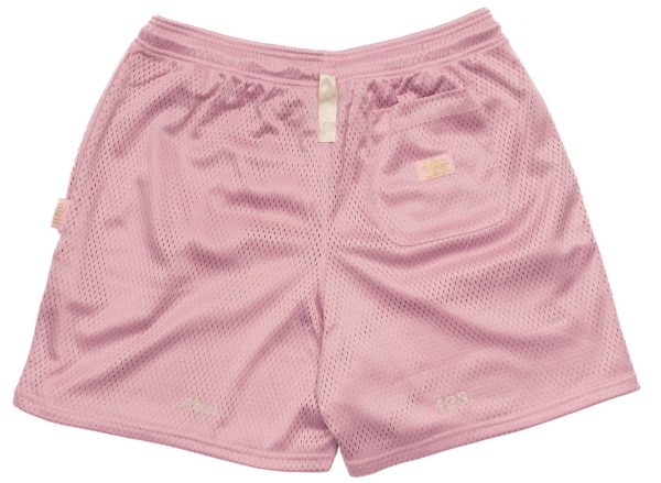 Advisory Board Crystals Abc. 123. Mesh Shorts in Morganite Online Hot Sale