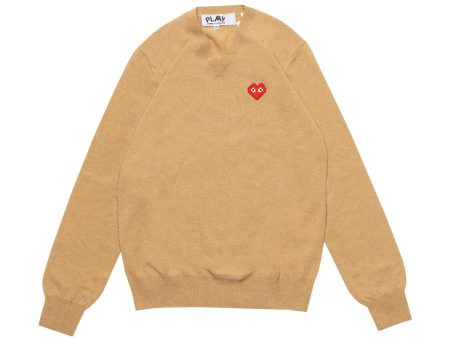 Comme des Garçons Play x Invader V Neck Pullover Cheap