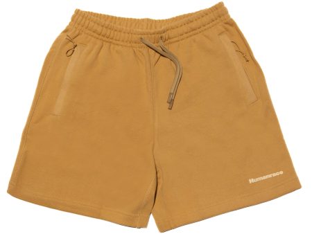 Adidas Pharrell Williams Basics Shorts in Gold Cheap