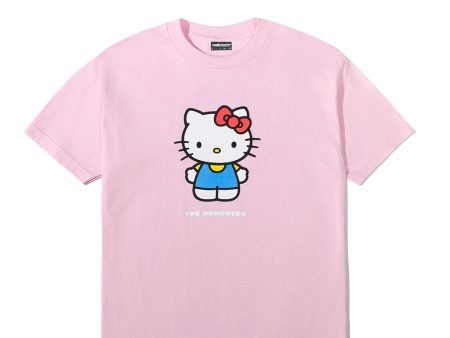 The Hundreds x Sanrio Kitty T-Shirt in Pink Online now