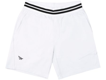 Paper Planes Altitude Shorts in White Fashion