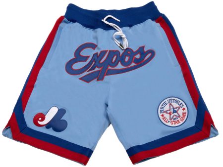 Mitchell & Ness x Just Don Cooperstown Expos Shorts For Cheap