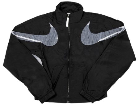 Women s Nike Sportswear Woven Air Jacket in Black Online Sale