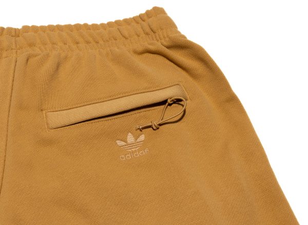 Adidas Pharrell Williams Basics Shorts in Gold Cheap