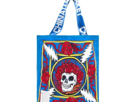 Chinatown Market Border Bandana Tote Bag Online