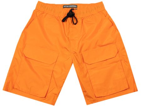 Reese Cooper Ripstop Cargo Shorts in Orange For Sale