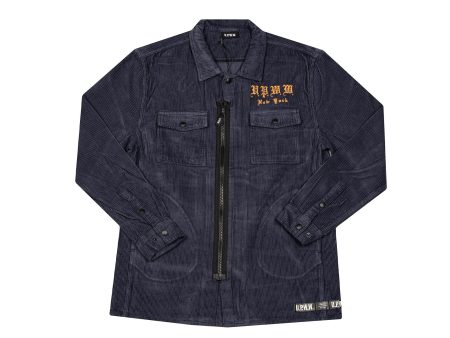 U.P.W.W. Zipped Work Jacket  Blue  Online Hot Sale