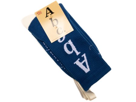 Advisory Board Crystals Abc. 123 Socks in Sapphire Cheap