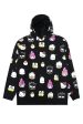 The Hundreds x Sanrio Heads Pullover Hoodie in Black Online