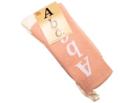 Advisory Board Crystals Abc. 123 Socks in Morganite Online Sale